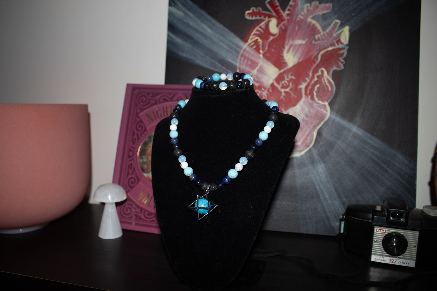 Merkaba Blue Howlite Set