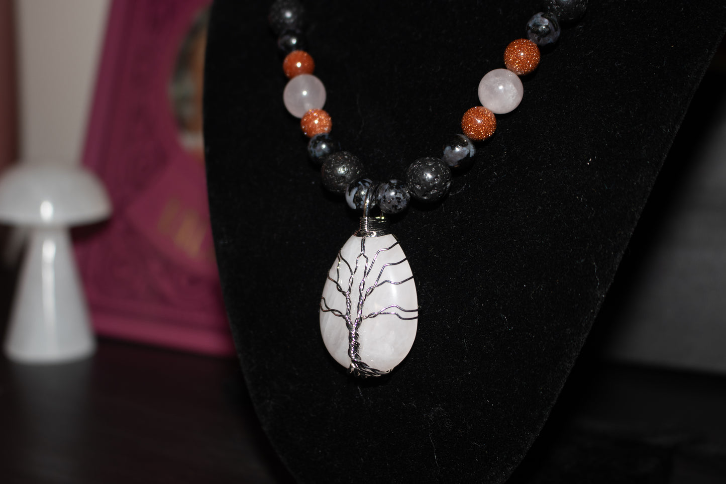 Rose Quartz Tree Of Life