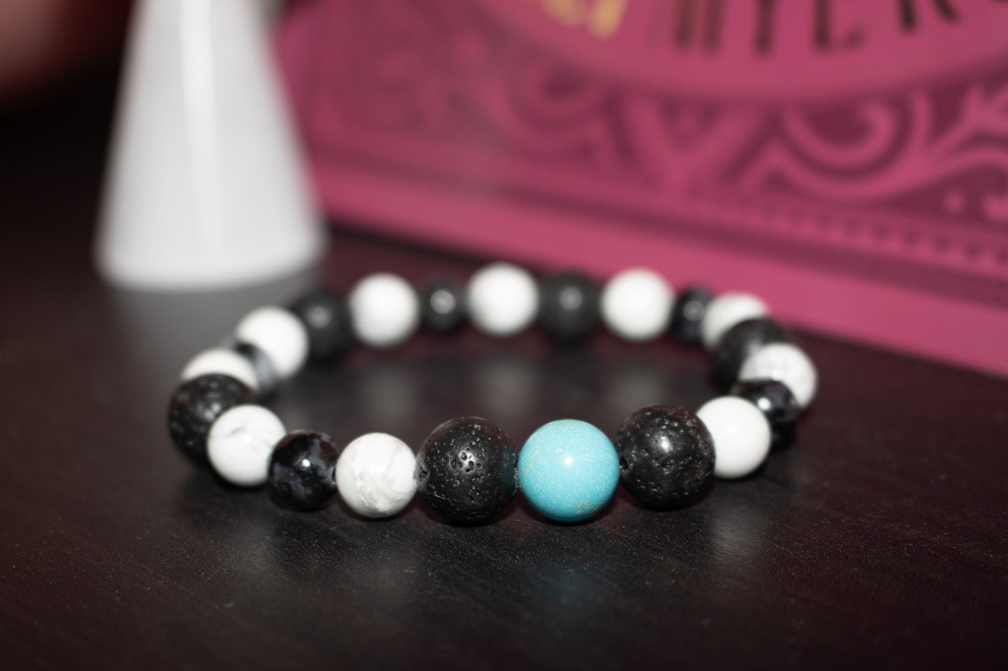 Blue Howlite Bracelet