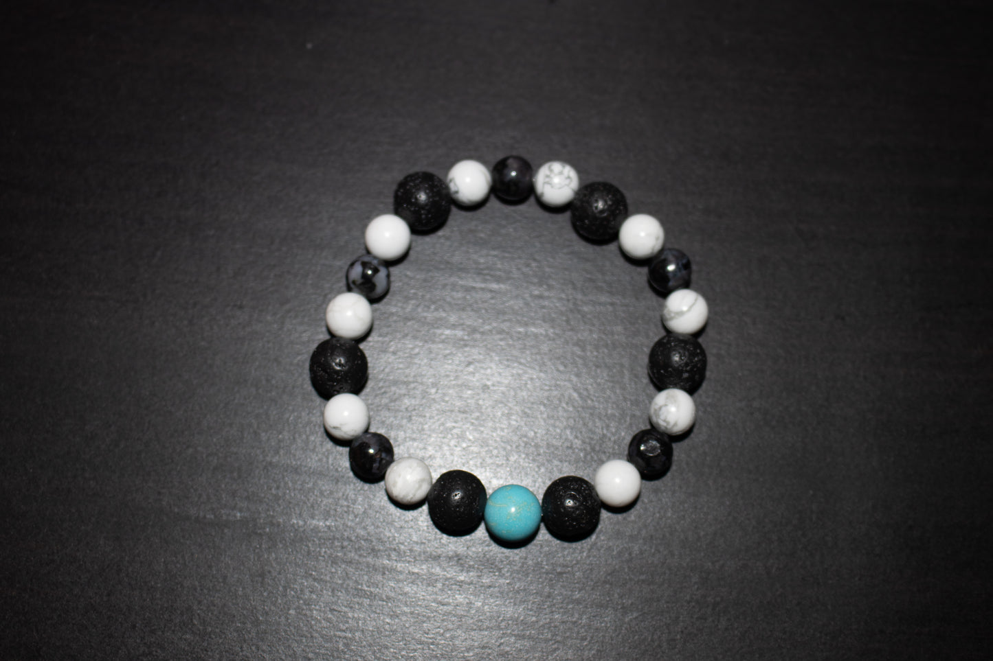 Blue Howlite Bracelet