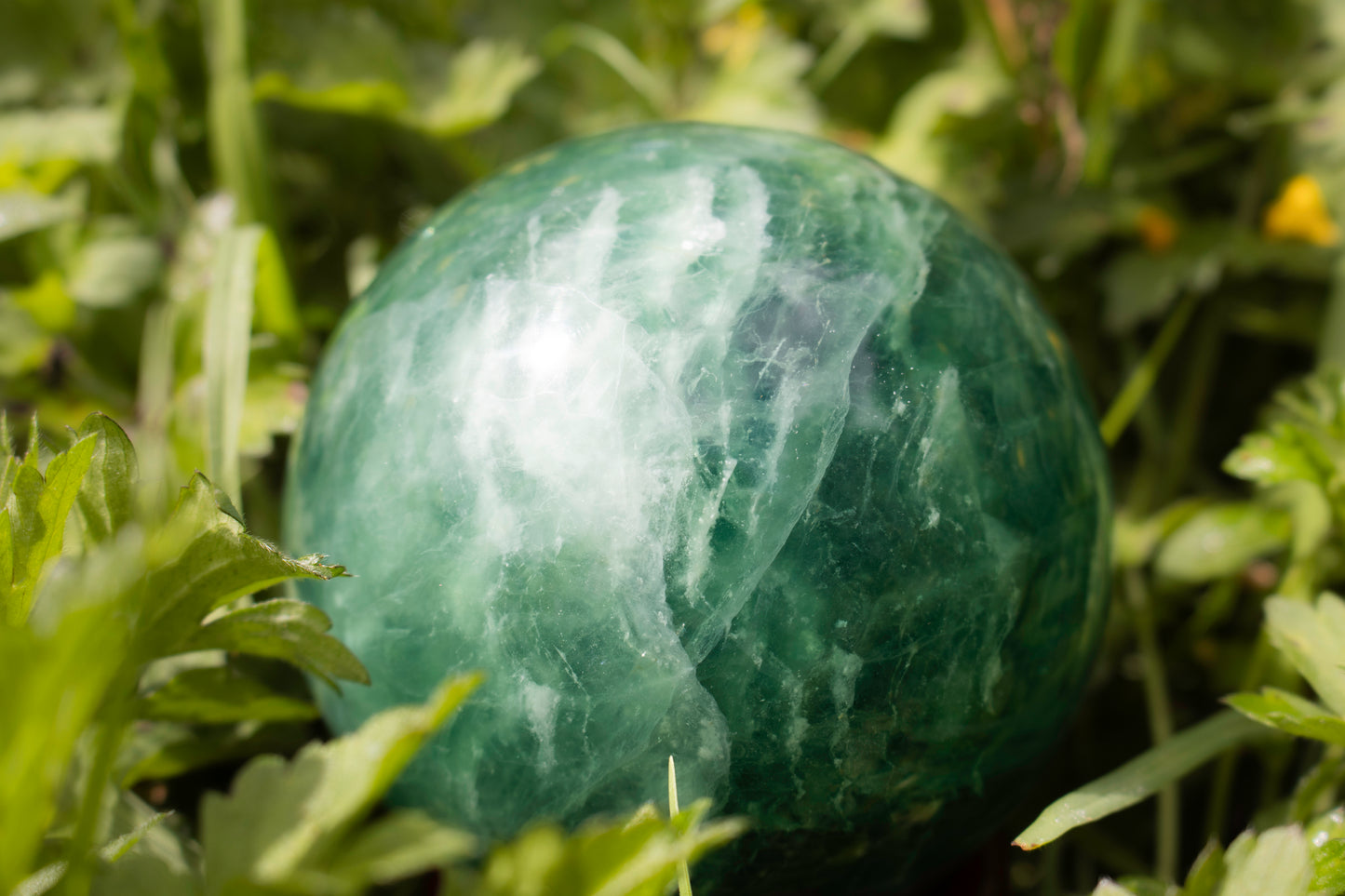 Fluorite Crystal Ball