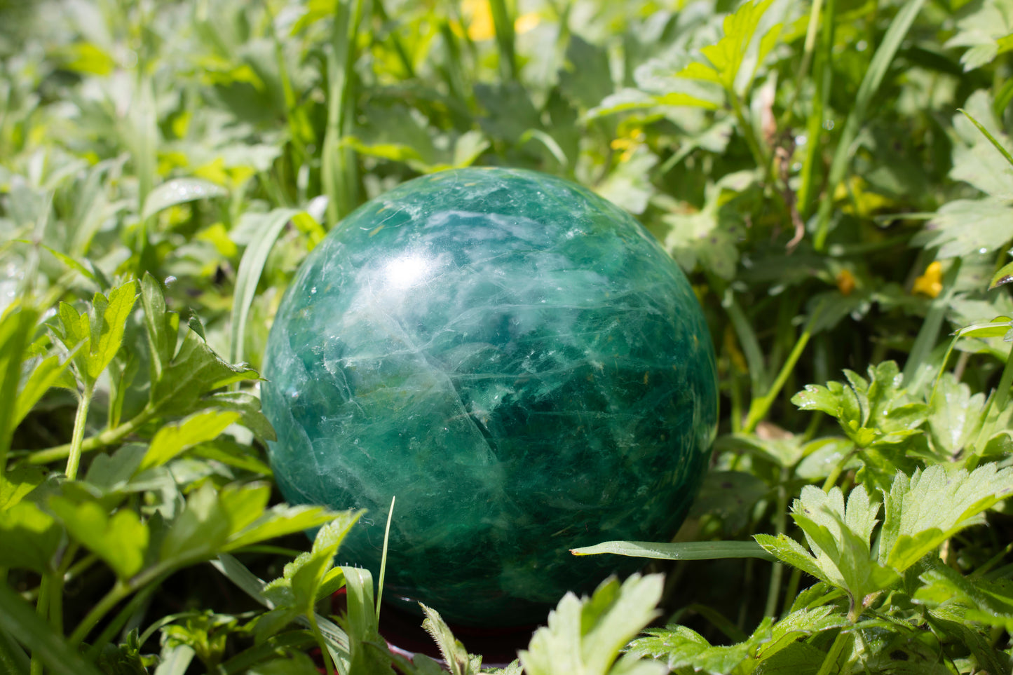 Fluorite Crystal Ball